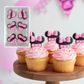 MINNIE MOUSE HEAD | SUGAR DECORATIONS | 6 PIECE PACK
