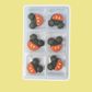 MICKEY MOUSE HEAD | SUGAR DECORATIONS | 6 PIECE PACK