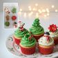 CHRISTMAS SET | SUGAR DECORATIONS | 6 PIECE PACK