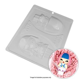 BWB | RAINBOW GIRL MOULD | 3 PIECE