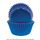 CAKE CRAFT | 408 BLUE FOIL BAKING CUPS | PACK OF 72