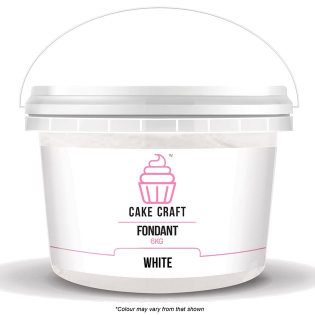 CAKE CRAFT FONDANT WHITE 6KG