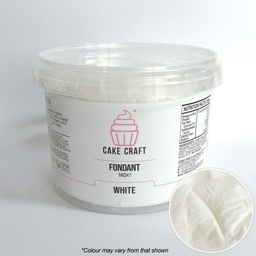 CAKE CRAFT | FONDANT | WHITE | 1KG