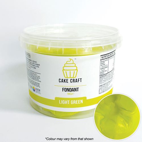 CAKE CRAFT | FONDANT | LIGHT GREEN | 1KG