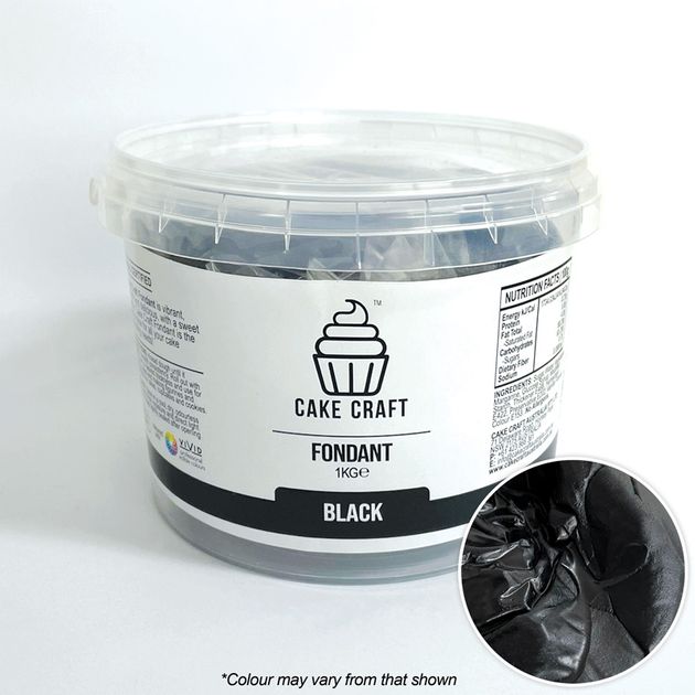 Bakers Delight Black Fondant 1KG