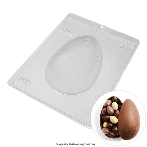 BWB | SMOOTH EGG MOULD 350G (1) | 3 PIECE