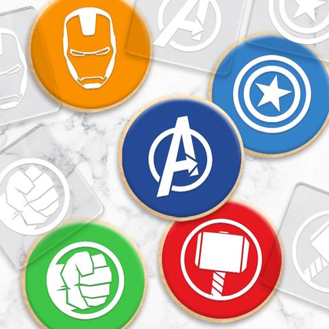 THE AVENGERS | DEBOSSERS | SET OF 5