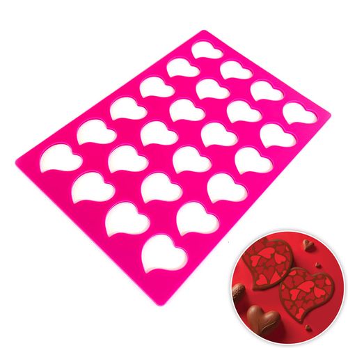 HEART | SILICONE TRANSFER MAT | 3.6CM