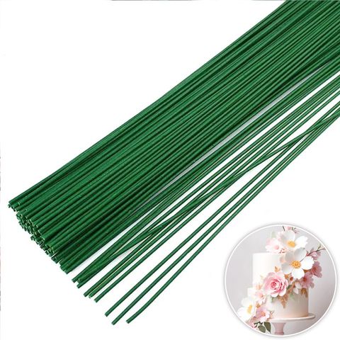 FLORAL WIRE | GREEN | 26 GAUGE | 100 PCS