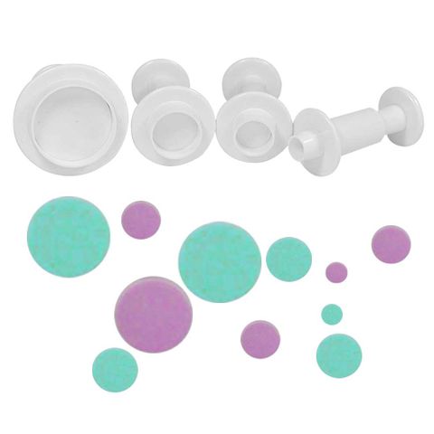 ROUND PLUNGER CUTTERS | 4 PIECE