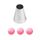 CAKE CRAFT | #2A LARGE ROUND | PIPING TIP | STAINLESS STEEL