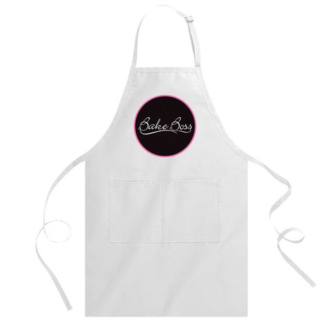 BAKE BOSS - ADULT WHITE APRON