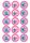 STITCH & ANGEL - 2 INCH/5CM CUPCAKE IMAGE SHEET - 15 PER SHEET