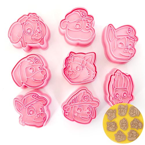 PAW PATROL | COOKIE CUTTERS | 8 PIECE SET