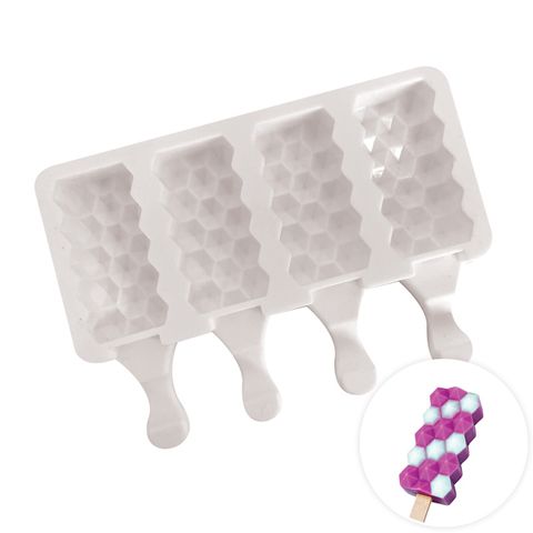HEX BLOCKS POPSICLE | SILICONE MOULD