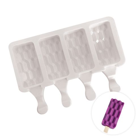 CHECKERS POPSICLE SILICONE MOULD