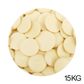 BARRY CALLEBAUT | WHITE COMPOUND CHOCOLATE CALLETS | 15KG