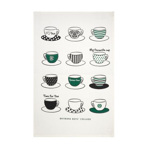 BBC Tea Towel Tea Cup
