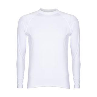 Rowing LS White Rash Shirt Size XS
