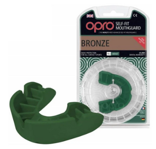 OPRO Self-Fit Mouthguard Green