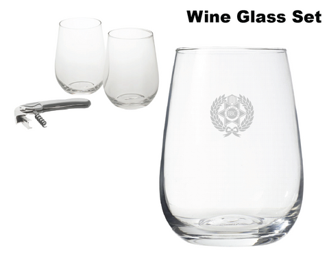 BBC Stemless Wine Glass Set
