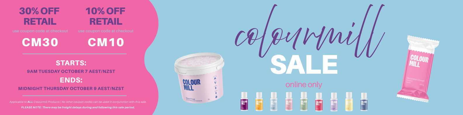 Colourmill Sale - October 2025