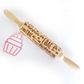 LOVE | WOODEN ROLLING PIN