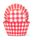 408 BAKING CUPS - RED GINGHAM - 100 PIECE PACK
