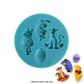 WINNIE THE POOH, TIGGER & EEYORE SILICONE MOULD