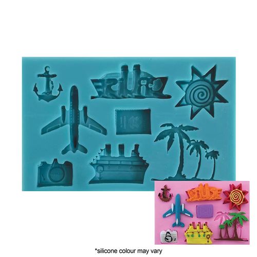 TROPICAL CRUISE HOLIDAY SILICONE MOULD