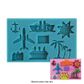 TROPICAL CRUISE HOLIDAY SILICONE MOULD