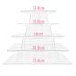 5 TIER SQUARE MACARON STAND