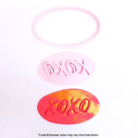 XOXO OVAL | CUTTER & EMBOSSER