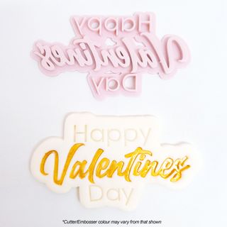 HAPPY VALENTINE'S DAY | LARGE | CUTTER & EMBOSSER