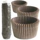 650 BAKING CUPS - CHOCOLATE BROWN - 500 PIECE PACK