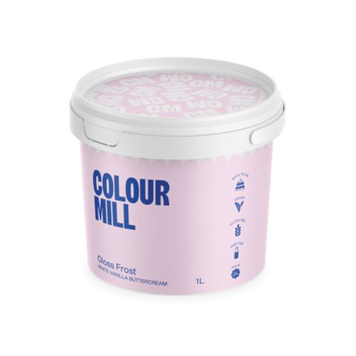 COLOUR MILL | GLOSS FROST WHITE BUTTERCREAM | 1L