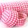 700 BAKING CUPS - HOT PINK GINGHAM - 500 PIECE PACK
