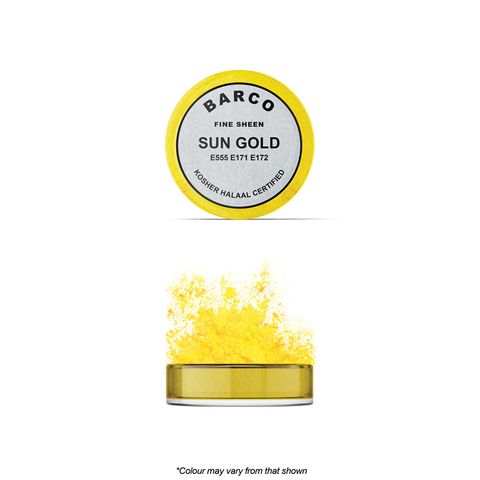 BARCO | GREY LABEL | SUN GOLD | METALLIC PAINT/DUST | 10ML - BB 20/06/24