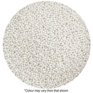 SPRINK'D | 2MM SUGAR BALLS PEARL | WHITE | 1KG