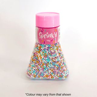 SPRINK'D | PRINCESS & POSY | SUGAR BALLS 2MM | 110G - BB 17/10/26