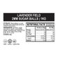 SPRINK'D | LAVENDAR FIELD | SUGAR BALLS 2MM | 1KG - BB 20/09/25