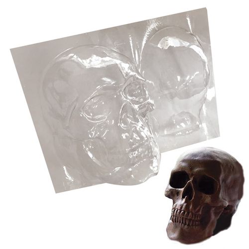 3D SKULL | CHOCOLATE MOULD | LARGE