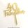 40 & FABULOUS GOLD MIRROR ACRYLIC CAKE TOPPER