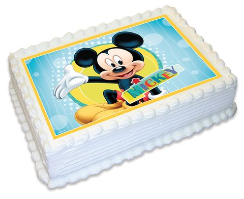 MICKEY MOUSE -  A4 EDIBLE ICING IMAGE - 29.7CM X 21CM (APPROX.)
