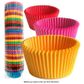 700 BAKING CUPS - ASSORTED COLOURS - 500 PIECE PACK