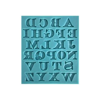 UPPER CASE LETTER SET 2 SILICONE MOULD