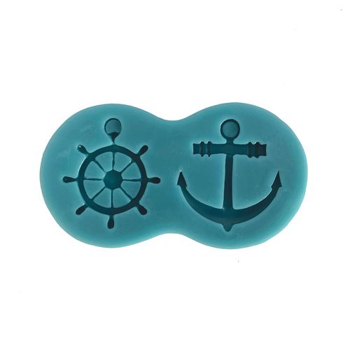 ANCHOR AND HELM SILICONE MOULD