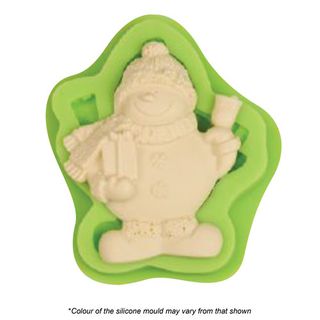 SNOWMAN SILICONE MOULD