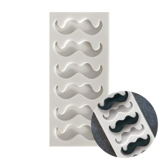 MOUSTACHE SILICONE MOULD