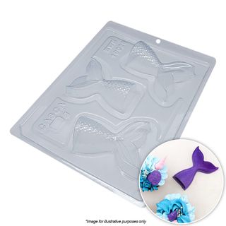 BWB | MEDIUM MERMAID TAILS MOULD | 3 PIECE